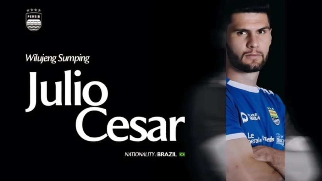 Julio Cesar Bergabung dengan Persib Bandung: Kesiapan dan Antusiasme Sang Bek Brasil