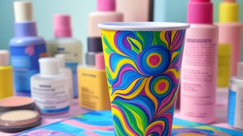 Kreativitas Skincare: Ubah Gelas Plastik Bekas Jadi Tempat Menarik
