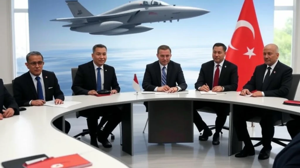 Indonesia Dan Turki Tandatangani Kesepakatan Akuisisi Jet Tempur KAAN