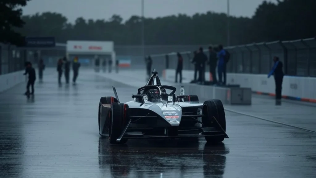 Strategi Tim Balap E-Prix Hadapi Cuaca Buruk
