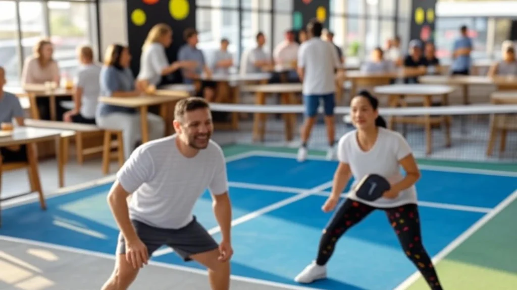Pickleball Cafes, Tren Baru di Kalangan Milenial