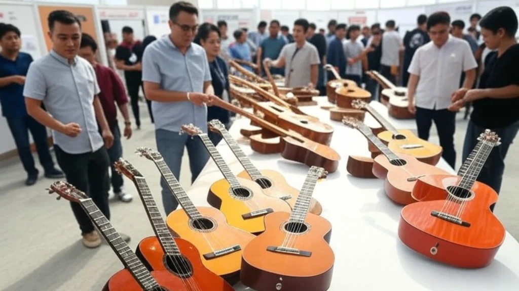Gitar Buatan Indonesia Tunjukkan Potensi di Pasar Global