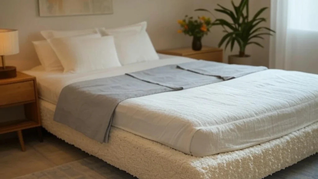 Boucle Bed dan Linen Pants: Sentuhan Modern untuk Gaya dalam Kamar