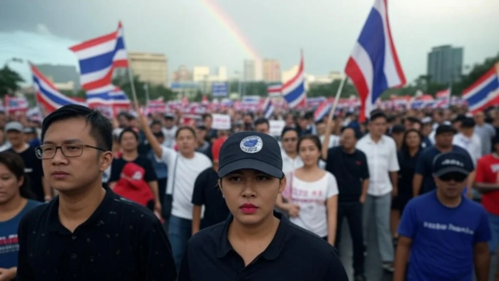 Ribuan Pengunjuk Rasa Tuntut PM Thailand Mundur Setelah Panggilan Bocor