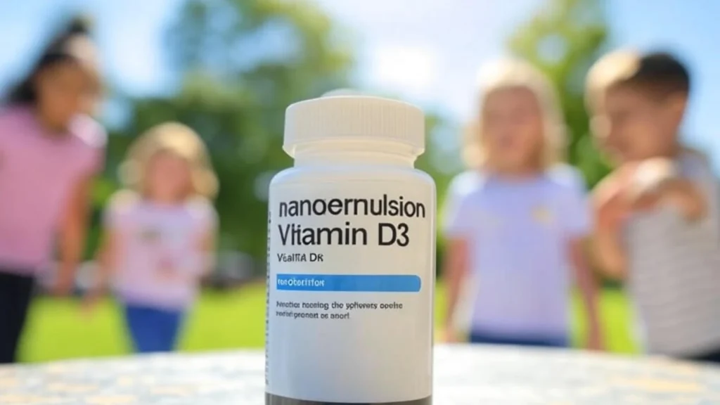 Nanoemulsi Vitamin D3: Terobosan Baru dalam Kesehatan Anak-anak Autis