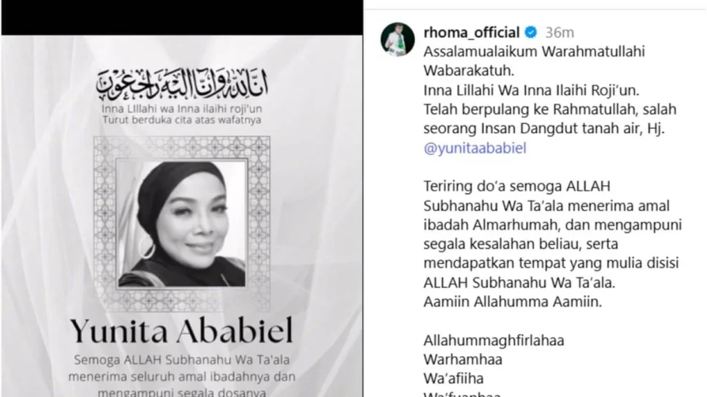 Duka Mendalam di Industri Musik: Yunita Ababiel Meninggal Dunia